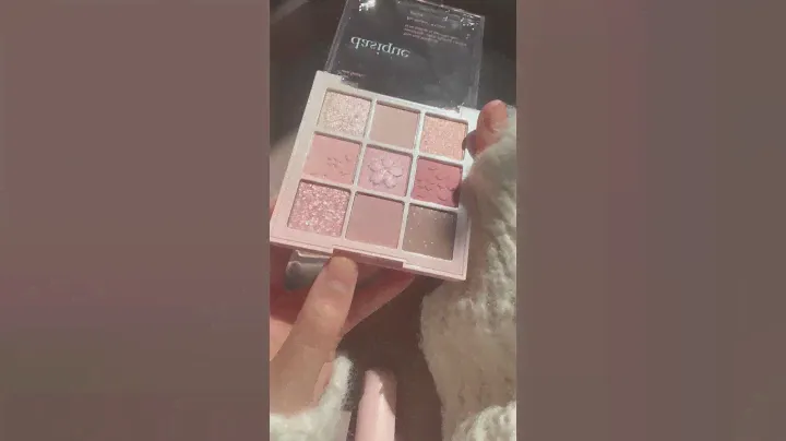 ♡Dasique 26 Romantic Blossom Eyeshadow Palette Unbox+Swatch♡