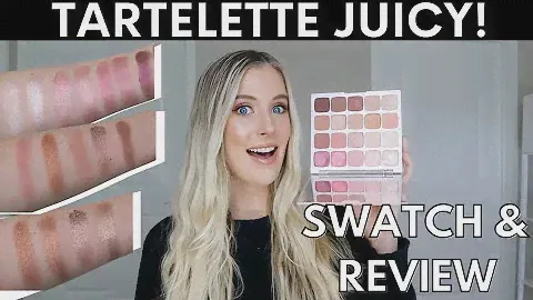 Tartelette Juicy Palette Review & Swatches! Tarte Juicy Palette | Everyday Eyeshadow Tutorial