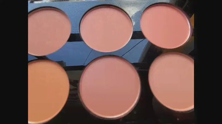 makeup revolution hot spice blush pallete review and swatches by urooj mansoor