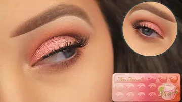 TOO FACED SWEET PEACH PALETTE TUTORIAL | EIMEAR MCELHERON