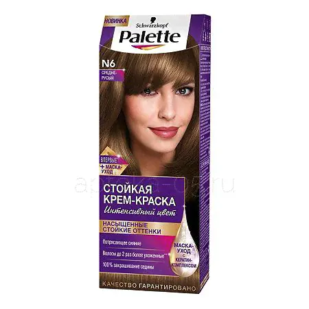 Краска Palette №6 Средне-русый