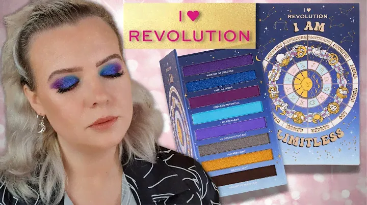 I HEART REVOLUTION AFFIRMATION I AM LIMITLESS Eyeshadow Palette Review & Swatches | Clare Walch