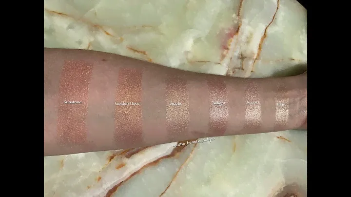 Glowkissed highlight palette Sigma Beauty