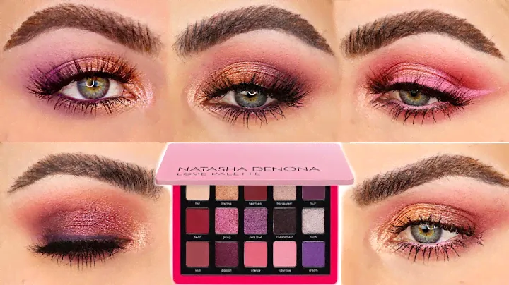 5 LOOKS 1 PALETTE| 5 Eye Looks With The Natasha Denona Love Palette! | PATTY