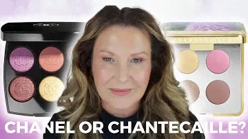 NEW CHANEL SPRING LE BLANC EYESHADOW DELICES 2023 OR CHANTECAILLE SPRING? | Swatches