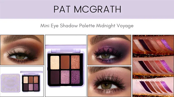 Sneak Peek! PAT MCGRATH Mini Eye Shadow Palette Midnight Voyage