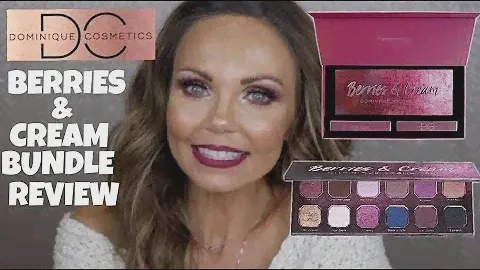 🍇DOMINIQUE COSMETICS BERRIES & CREAM COLLECTION | FULL REVIEW🍇