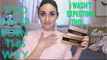TOO FACED BORN THIS WAY EYE AND FACE PALETTES - DAZZLED OR DISAPPOINTED?