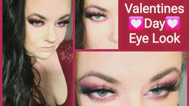 Easy Valentines Day Eye Look | VIRAL Eyeshadow HACK | Makeup Revolution Reloaded Euphoria Palette