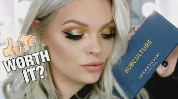 ANASTASIA SUBCULTURE REVIEW, TUTORIAL & SWATCHES