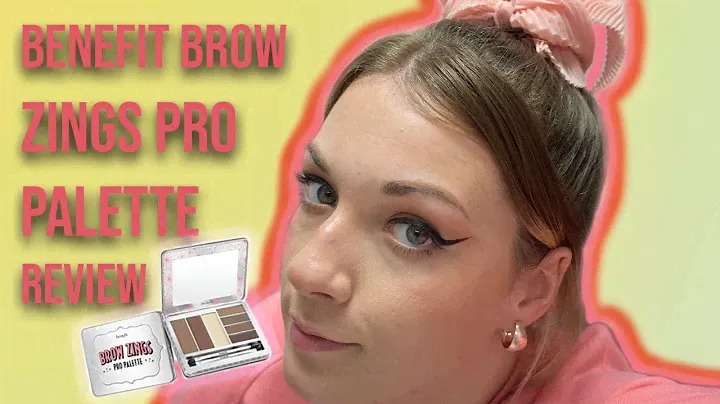 Benefit Cosmetics Zinga Pro Brow Palette Review