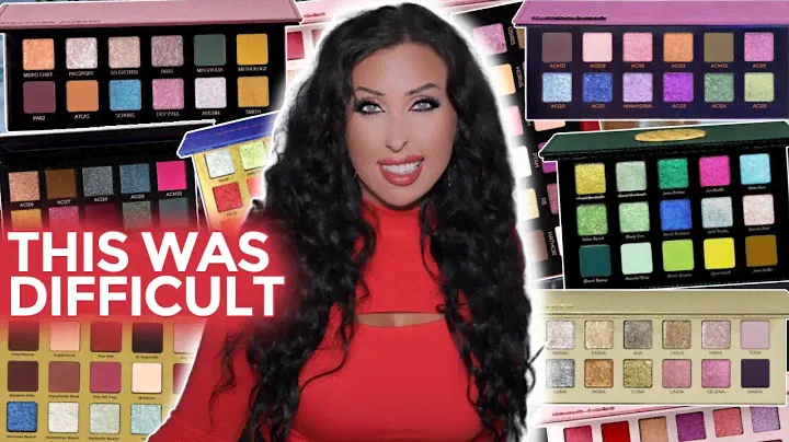 RANKING ALL OF MY ADEPT COSMETICS PALETTES!
