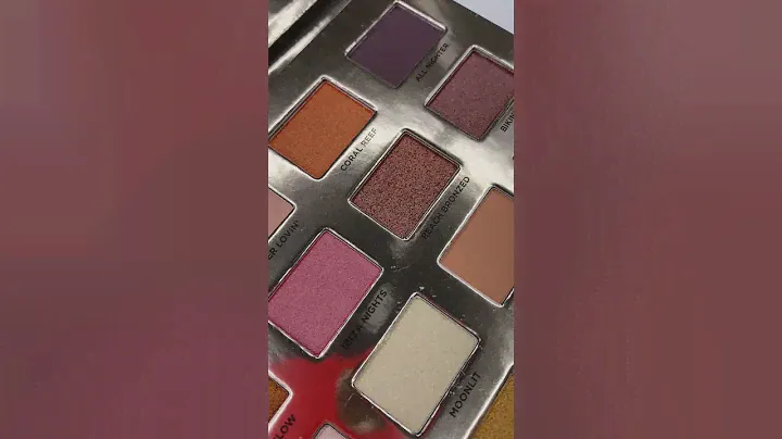 ICONIC LONDON Sunset To Sunrise Eyeshadow Palette - Палетка теней, 20*1.6 г