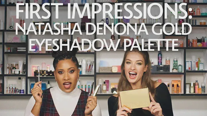 First Impressions: Natasha Denona Gold Eyeshadow Palette | Sephora