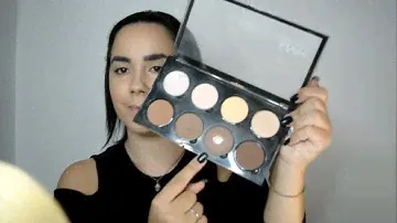 NYX Contour & Highlight Pro Palette | Face and Eyes + Giveaway | Raquel Dias