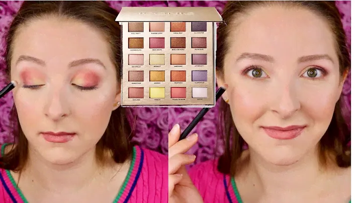 ICONIC LONDON Sunset To Sunrise Eyeshadow Palette Tutorial, Swatches & Review