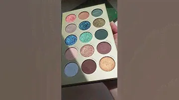 #eyeshadow #palette #parisa #winterkisses #parisacosmetics #swatches #makeup