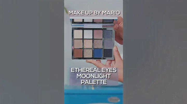 MAKE-UP BY MARIO - Ethereal Eyes Moonlight 🌙 Eyeshadow Palette - Bonus Look
