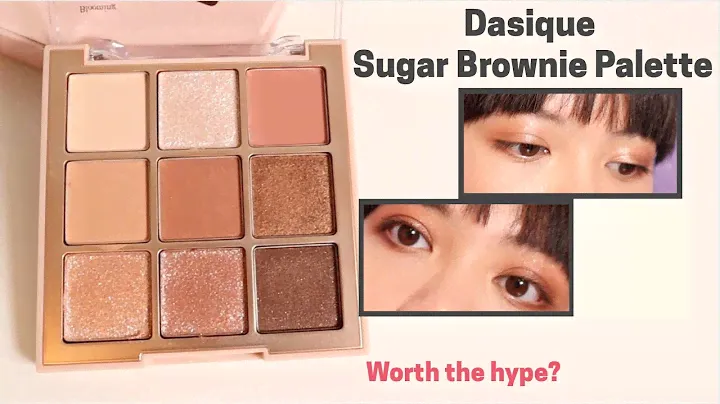 (Eng+Viet CC) 🔥 Dasique Sugar Brownie Eyeshadow Palette| Worth the hype? In depth review and demo