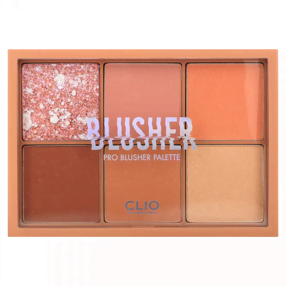 Clio, Pro Blusher Palette, Mute Petal, 1 палитра-2