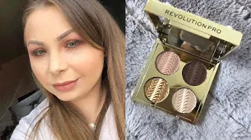 Revolution Pro Diamonds & Pearls Palette Review Tutorial & Swatches