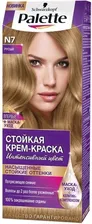 Стойкая крем-краска Palette N7 Русый, 110 мл