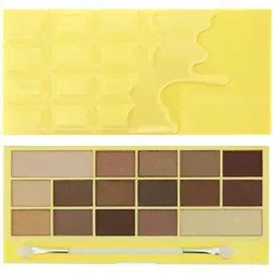 Makeup Revolution I Heart Makeup Wonder Palette Naked Chocolate - Палетка теней, белый шоколад