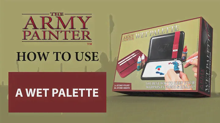How-To | Use A Wet Palette