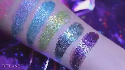 DE'LANCI Mermaid Stars Glitter Palette
