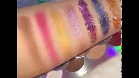 Палетка глиттеров KITU COSMETICS