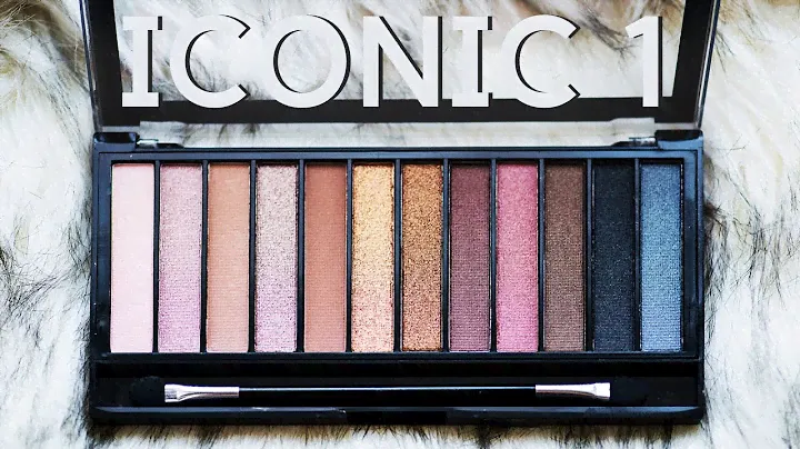 Makeup Revolution ICONIC 1 | Ревью, Свотчи + DEMO Макияжа