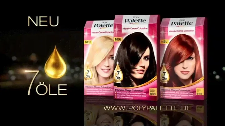 Poly Palette Deutschland Lieblingscoloration 2013 Werbung