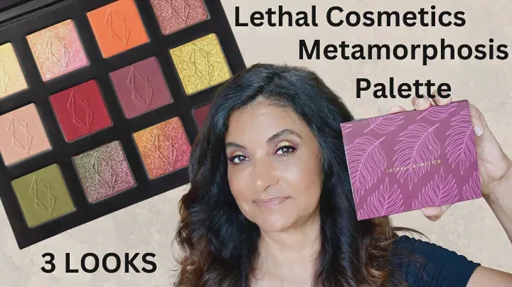 Lethal Cosmetics Metamorphosis Palette | 3 Looks | and Comparisons