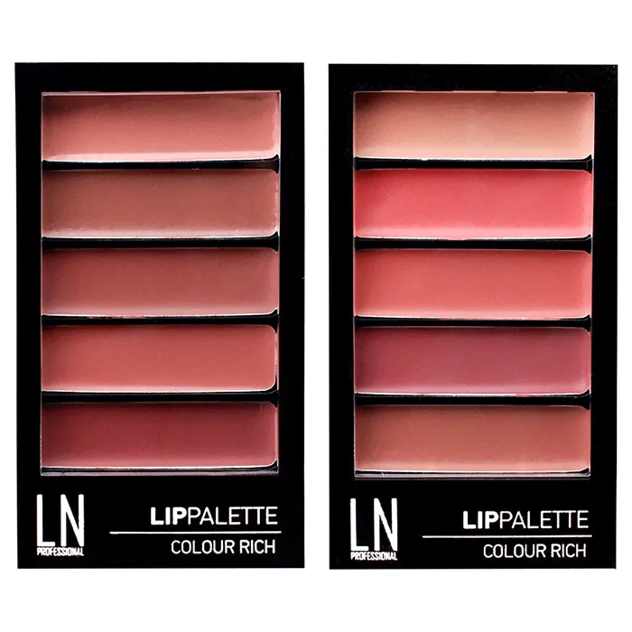 Палетка помад для губ LN Professional Lip Palette Colour Rich