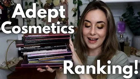 Ranking All 10 of my Adept Cosmetics Eyeshadow Palettes! (This was so hard!)
