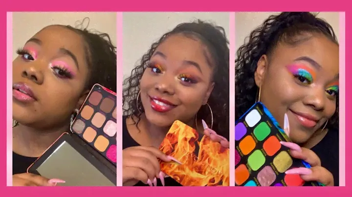 $15 MAKEUP PALLETS! MAKUP REVOLUTION FOREVER FLAWLESS REVIEW!💖