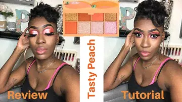 I Heart Revolution Mini Tasty Peach Palette Tutorial Review