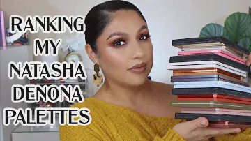 RANKING ALL OF MY NATASHA DENONA PALETTES | 14 NATASHA DENONA PALETTES | GEREL MATTA