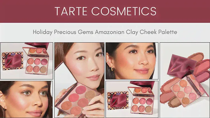 TARTE COSMETICS Holiday Precious Gems Amazonian Clay Cheek Palette