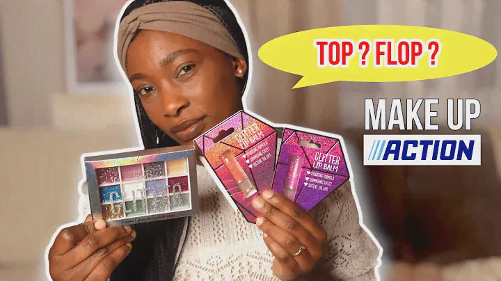 MAKEUP ACTION  | Je teste la palette de maquillage GLITTER de chez ACTION : TOP ou FLOP ?