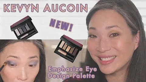 KEVYN AUCOIN - Emphasize Eye Design Palette Review Swatches Demo