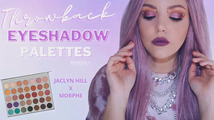 Throwback Eyeshadow Palette Series| Makeup Tutorial Using Jaclyn Hill x Morphe Palette | Hooded Eyes