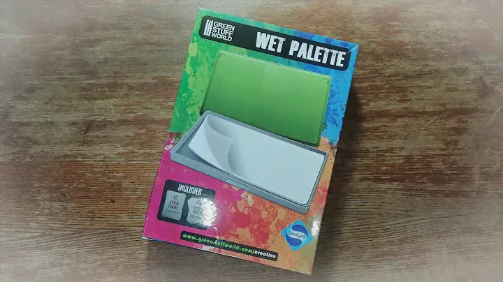 GreenStuffWorld Wet Palette Unboxing