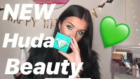 HUDA BEAUTY EMERALD OBSESSIONS | Новая палетка теней | Макияж осень 2018