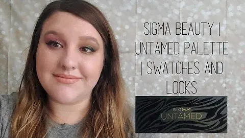 Sigma Beauty | Untamed Palette | Swatches and Looks