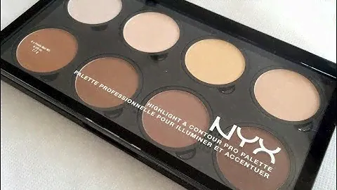 NYX highlight and contour pro palette