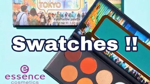 ESSENCE Konnichiwa Tokyo | palette swatches