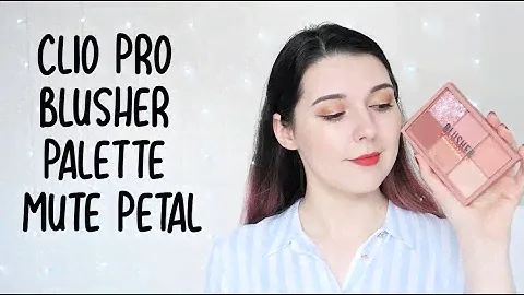 Палитра румян Clio Pro Mute Petal