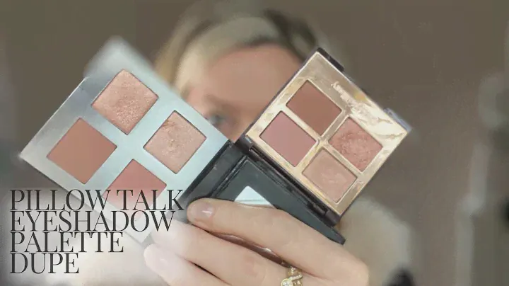 Pillow Talk Eyeshadow Palette Dupe