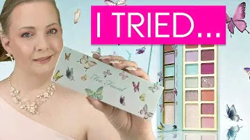 I REALLY Tried to make this Too Faced Eyeshadow WORK!
